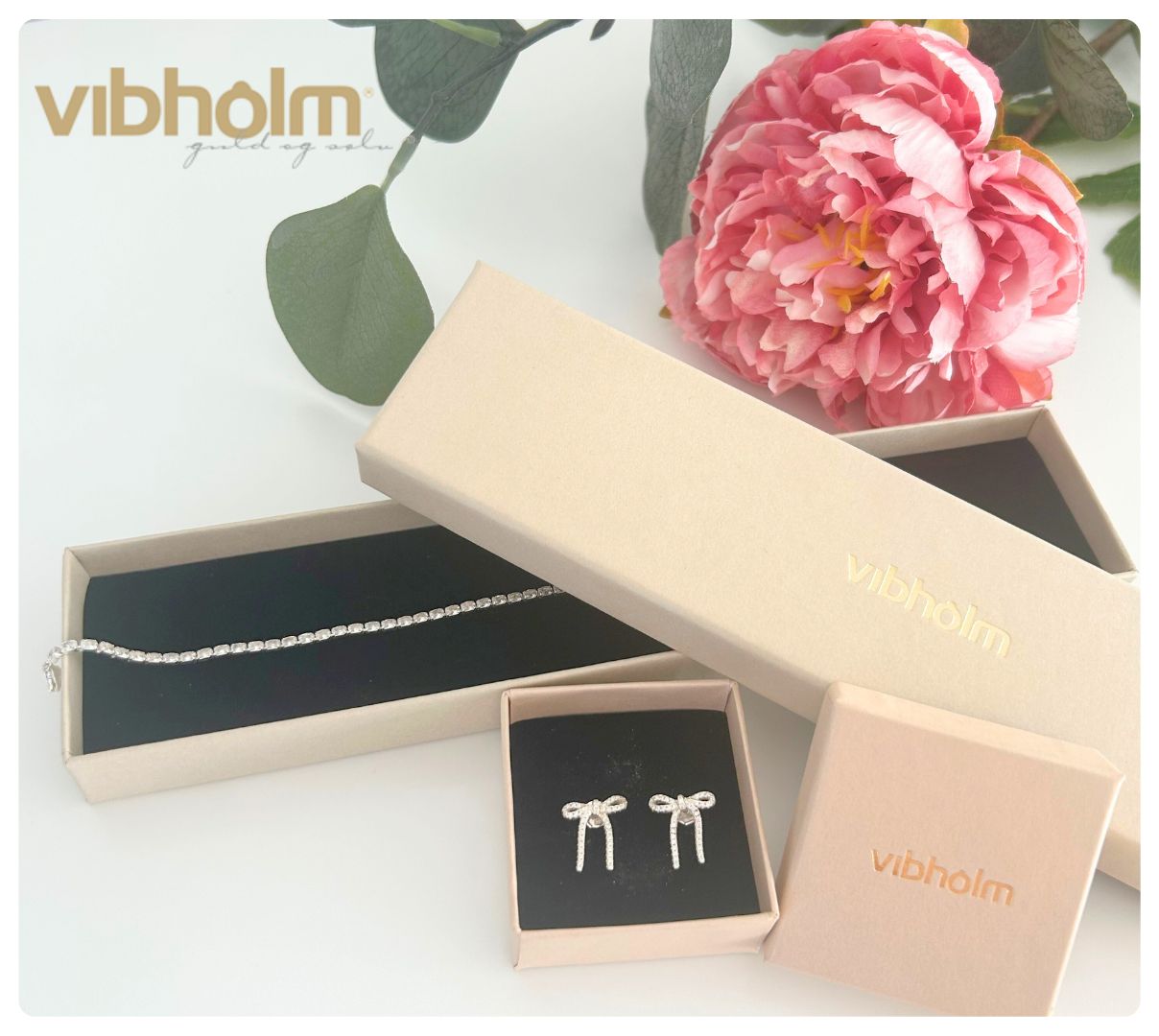 Elegante smykker i sølv fra Vibholm guld og sølv